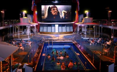 Disney Wonder pool movies